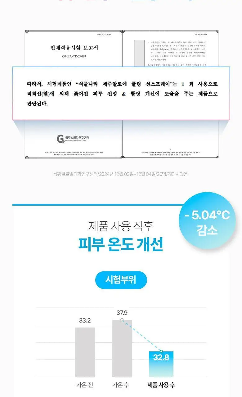 [진정&쿨링] 식물나라 제주알로에 쿨링 선 스프레이 100ml (단품/1+1/트리플기획) 상세페이지 7